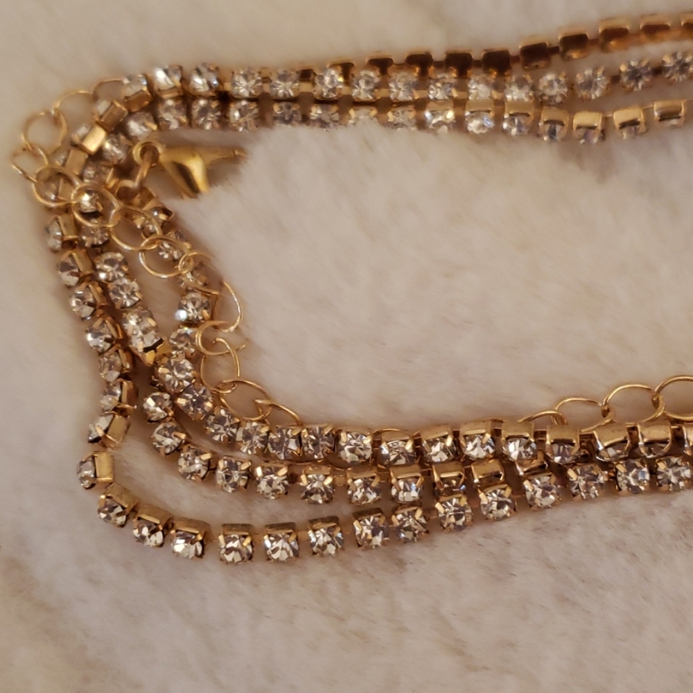 Rhinestone Waist Belt